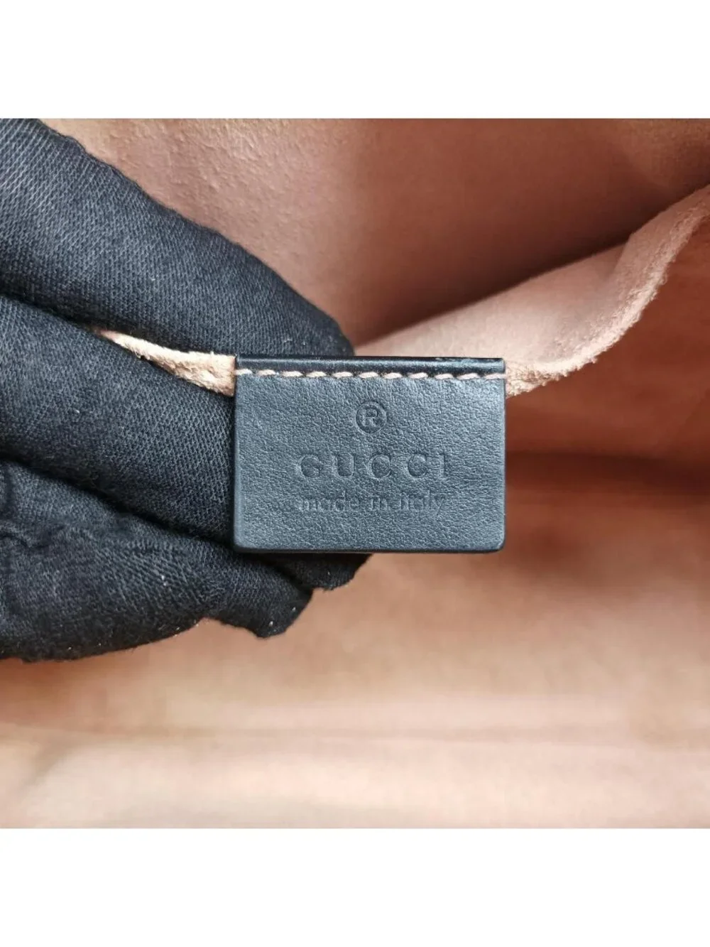 Gucci GG Marmont Black Leather Shoulder